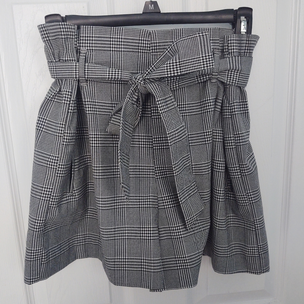 Zara Plaid Shorts